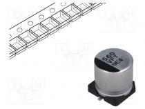 Конденсатор  электролитический  low ESR  SMD  560мкФ  35ВDC  ±20%