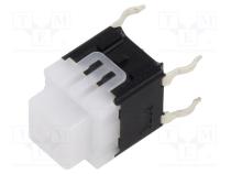 Переключатель  кнопочный  Пол  2  SPST  0,1A/14ВDC  ESE20