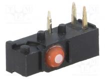 Mikroschalter SNAP ACTION  ohne Hebel  SPDT  Pos  2
