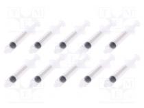 Syringe  10ml  transparent  Luer Lock  polypropylene  10pcs.