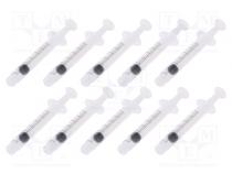 Syringe  3ml  transparent  Luer Lock  polypropylene  10pcs.