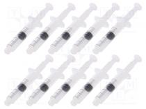 Syringe  5ml  transparent  Luer Lock  polypropylene  10pcs.