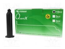Syringe body  10ml  black  Luer Lock  for dispensers  QuantX
