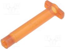 Syringe body  3ml  amber  Luer Lock  for dispensers  QuantX
