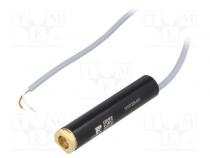 Modul  Laser  5mW  Infrarot  Ellipse  850nm  4,5÷6VDC  30÷150mA