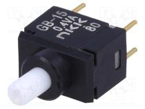 Переключатель  кнопочный  Пол  2  SPDT  0,01A/28ВAC  0,01A/28ВDC