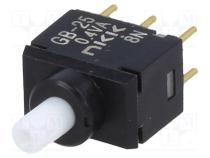 Schalter  Druck  Pos  2  DPDT  0,01A/28VAC  0,01A/28VDC  ON-(ON)