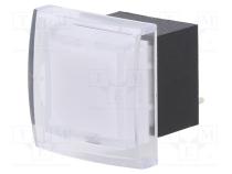 Schalter  Druck  Pos  2  SPDT  0,5A/25VDC  ON-ON  grün  THT  KLS