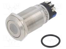 Переключатель  антивандальный  Пол  2  SPDT  3A/220ВAC  5A/24ВDC