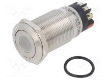 Переключатель  антивандальный  Пол  2  SPDT  3A/220ВAC  5A/24ВDC