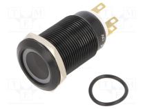 Переключатель  антивандальный  Пол  2  SPDT  3A/220ВAC  5A/24ВDC