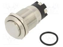 Переключатель  антивандальный  Пол  2  SPDT  3A/220ВAC  5A/24ВDC