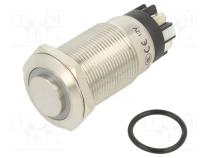 Переключатель  антивандальный  Пол  2  SPDT  3A/220ВAC  5A/24ВDC