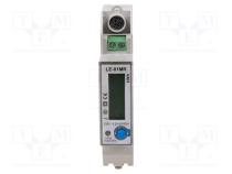 Счетчик  цифровой,монтажный  на DIN-рейку  1-фазные  LCD  Iном  5А