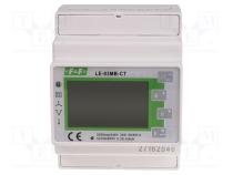 Счетчик  цифровой,монтажный  на DIN-рейку  LCD  Iном  5А  50÷60Гц