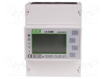 Счетчик  цифровой,монтажный  на DIN-рейку  LCD  Iном  10А  50÷60Гц