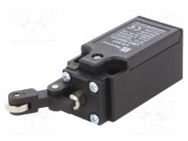 Концевой выключатель  угловой рычаг с роликом  NO + NC  5А  IP65