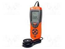 Люксметр  0,01÷399,9клк  USB  0÷50°C  170x80x40мм  ±5%