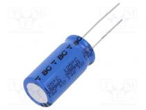 Kondensator  elektrolytisch  THT  1mF  35VDC  Ø12,5x25mm  ±20%