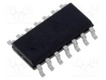 IC  операционный усилитель  3МГц  1,8÷5,5В  Ch  4  SO14  туба  1пА