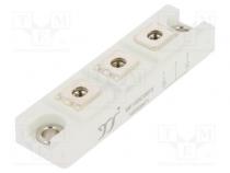 Modul  Diodenl  doppelte serielle  600V  If  150A  F5  Ufmax  1,4V