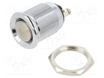 Переключатель  антивандальный  Пол  2  SPST-NO  1A/50ВAC  1A/50ВDC
