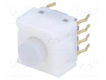 Переключатель  кнопочный  Пол  2  SPST  0,01A/28ВDC  OFF-(ON)  NP01
