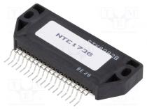 IC  driver  4-Phasen Motorcontroller  SIP18  2,5A  Ch  4  30VDC