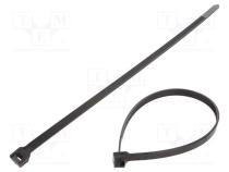 Kabelbinder  L  290mm  W  7,6mm  Polypropylen  222N  schwarz