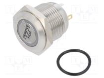 Schalter  vandalensicher  Pos  2  SPST-NO  2A/48VDC  IP65  OFF-(ON)