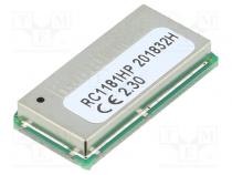 Modul  RF  UART  -109dBm  3÷3,3VDC  27dBm  SMD  Abm  12,7x25,4x3,7mm