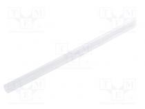 Schrumpfschlauch  kleberfrei,elastisch  2  1  9,5mm  L  1,2m  5Stk.