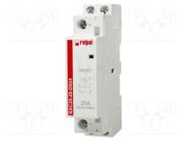 Schütz  2-Richtung Installation  25A  24VDC  NO x2  IP20  RXC25