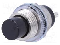 Переключатель  кнопочный  Пол  2  SPST  2A/250ВAC  2A/30ВDC  200МОм