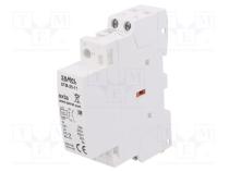 Контактор  2-полюсный установочный  25А  230ВAC  NC + NO  STM