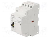 Контактор  4-полюсный установочный  25А  230ВAC  NO x4  STM