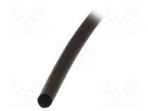 Schrumpfschlauch  2  1  4,8mm  schwarz