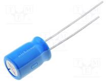 Kondensator  elektrolytisch  THT  1000uF  25VDC  Ø12,5x25mm  ±20%