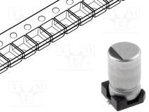 Kondensator  elektrolytisch  SMD  3,3uF  35VDC  Ø4x7mm  ±20%  7000h