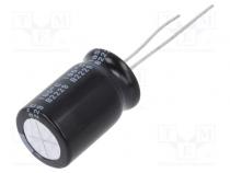 Kondensator  elektrolytisch  THT  1000uF  25VDC  Ø12,5x20mm  ±20%