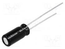 Kondensator  elektrolytisch  bipolar  THT  1000uF  35VDC  ±20%