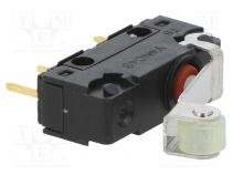Mikroschalter SNAP ACTION  Rollensimulation,mit Hebel  SPDT