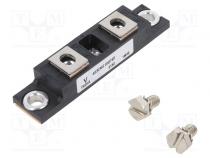 Modul  Diodenl  doppelt,gemeinsame Kathode  100V  If  400A  TO244