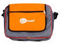 Beutel  PQM-700-ENG,PQM-700-PL  orange,grau  Stoff