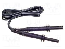 Messleitung  Bananenstecker 4mm,beiderseitig  abgeschirmt