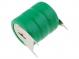 Akku 3H80BC Ni-Mh 3,6V 80mAh 3pin O16x18mm Temp -20÷65°C
