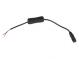 Stromversorgungsstecker 5,5/2,1mm mit Schalter, 20cm