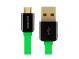 AVACOM MIC-120G Kabel USB - Micro USB, 120cm, grün