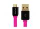 AVACOM MIC-120P Kabel USB - Micro USB, 120cm, rosa