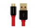 AVACOM MIC-40R Kabel USB - Micro USB, 40cm, rot